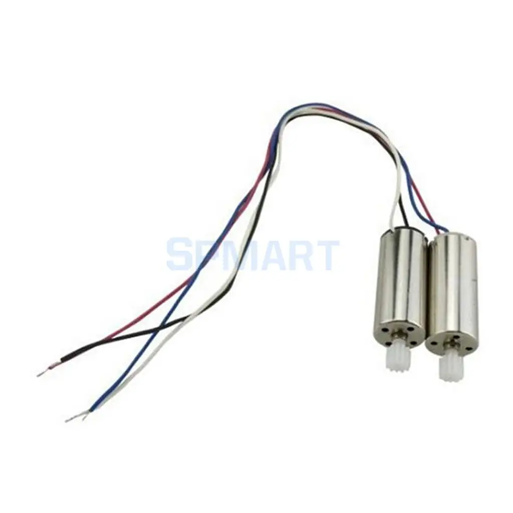 

2 Pcs Brush Motor Coreless CW CCW for Hubsan X4 H502S H502E RC Drone Quadcopter Multicopter