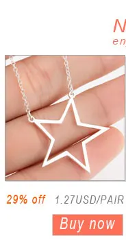 SMJEL Новые Модные Простые Винтажные серьги с геометрическими звездами для женщин Brincos подарок на день рождения Прямая поставка S101