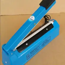 Ручное давление термоуплотнительная машина бытовые товары пластиковая упаковка для пищевых продуктов из алюминиевой фольги мешки для кофе из фольги герметик F-200