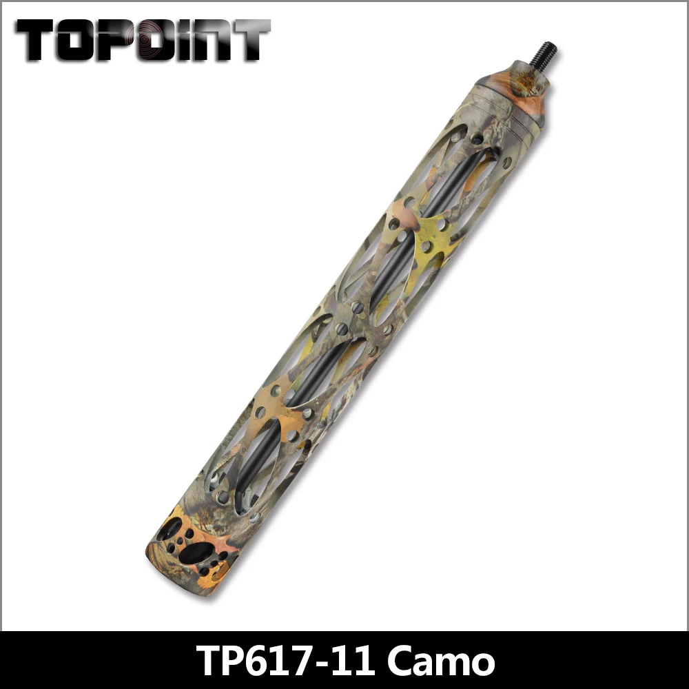 Topoint-Archery-Bow-stabilizer-TP617-11-CNC-machined-11-10-oz-5-Colors-can-be-selected-(3)