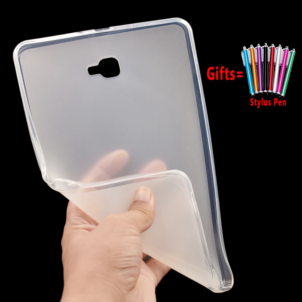 

Environmentally Friendly Silicon Cover for Samsung Galaxy Tab A A6 10.1 2016 Case T580 T585 SM-T580 SM-T585 Funda Coque