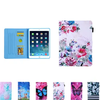 

Sleeve Case Cover for iPad 9.7 2017 2018 Soft Silicone PU Leather Smart Cover Stand Holder For iPad Pro 9.7 Air 1 Air 2 Tablet