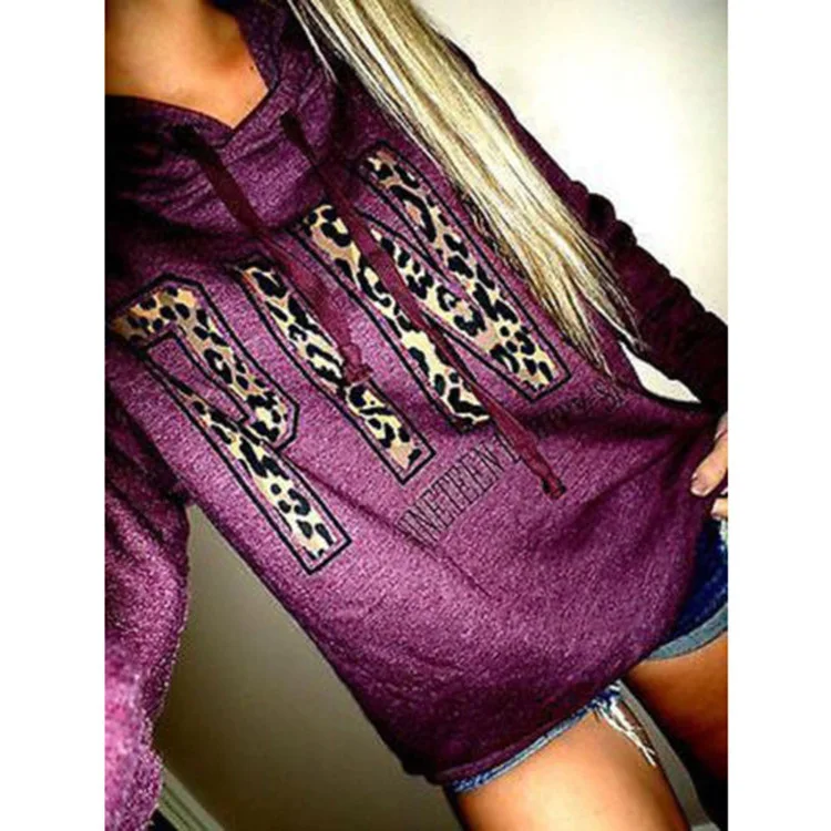 Europe and The United States Autumn and Winter New PINK Letter Printing Hooded Long-sleeved Sweat Shirt Female Europe and The United States Autumn and Winter New PINK Letter Printing Hooded Long-sleeved Sweat Shirt Female