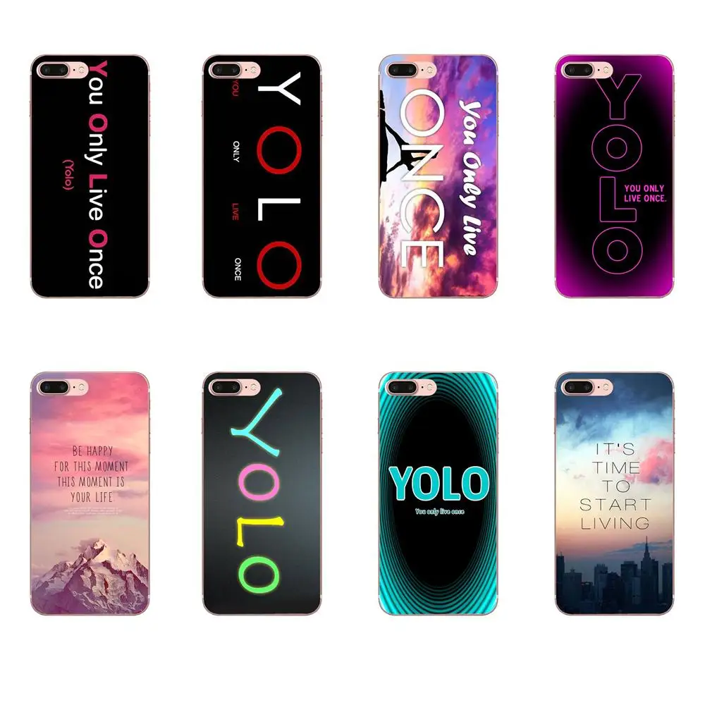 TPU Оригинал You Only Live Once Yolo принт для Galaxy J1 J2 J3 J330 J4 J5 J6 J7 J730 J8 2015 2016 2017 2018 mini