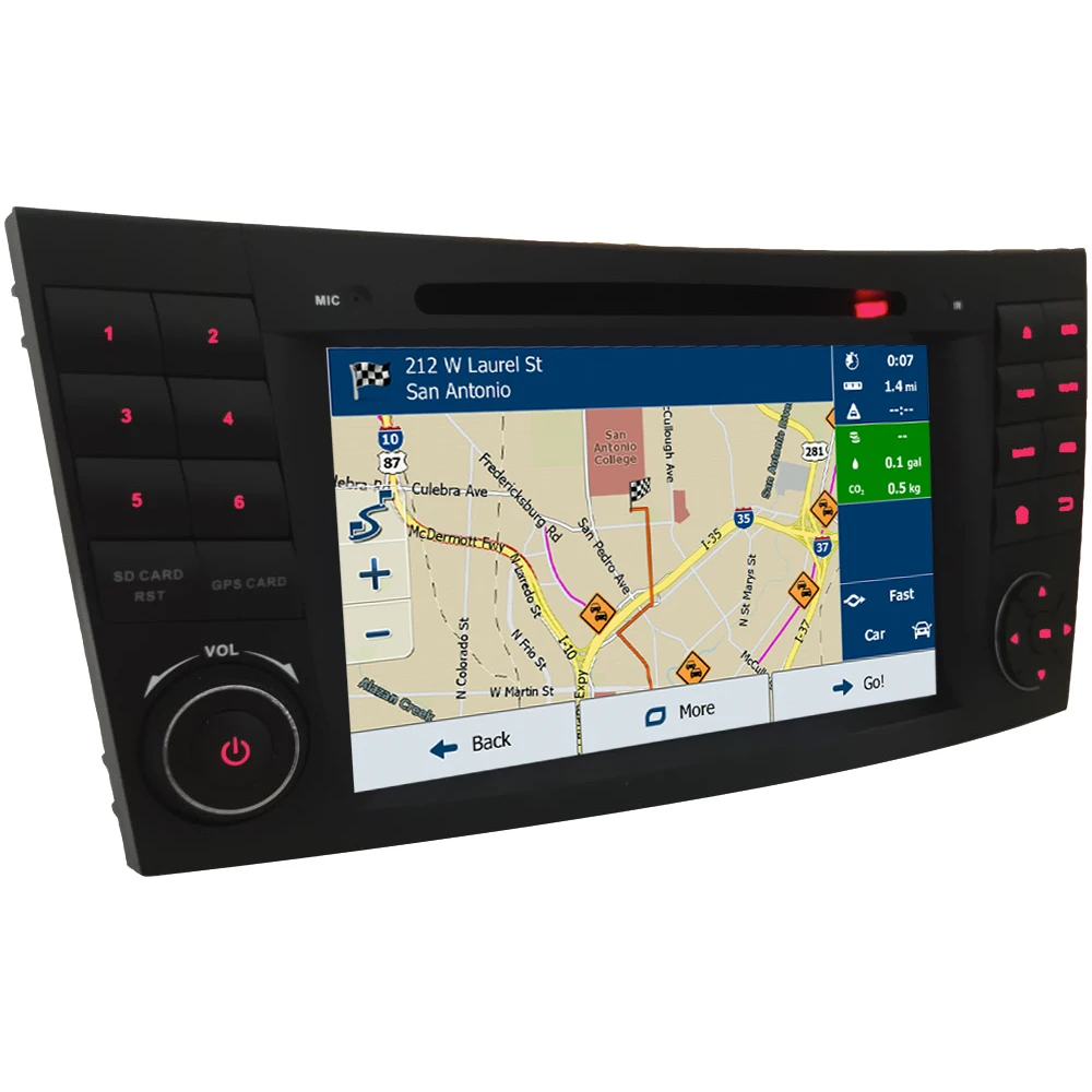 Flash Deal KLYDE 4G Android 8 Octa Core 4GB+32GB Car DVD Player For Mercedes-Ben E-Class W211 E200 E240 E280 E300 E350 E400 E420 E500 E55 2