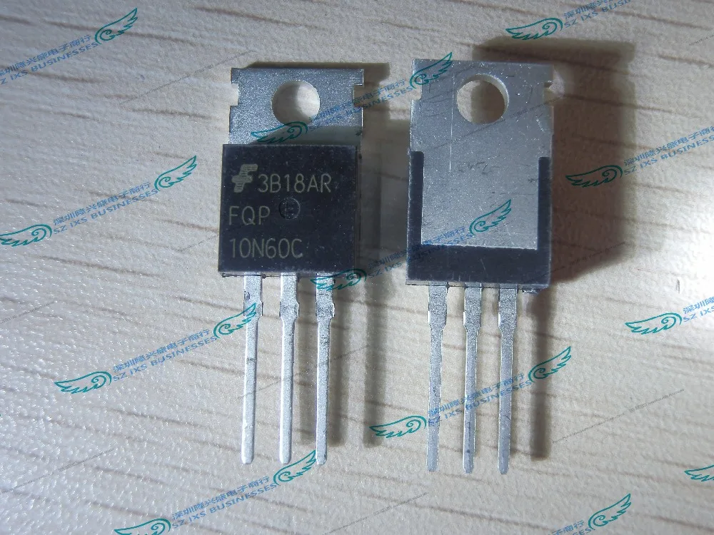 50 шт./лот FQP10N60C FQP10N60 10N60C 10N60 600V 9.5A TO220 N-channel MOSFET транзистор | Электронные компоненты
