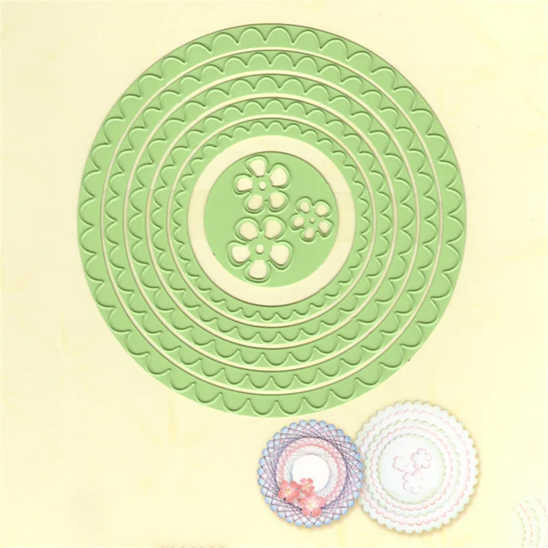 

Circle Round Frame Metal Cutting Dies for Scrapbooking New 2019 Photo AlbumEmbossing Decor Stencils