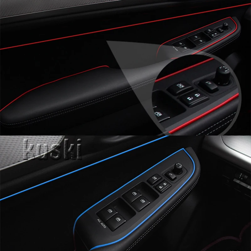 Автомобильная Декоративная полоса Atreus 3 м автомобильная наклейка для VW Polo Passat b5 b6