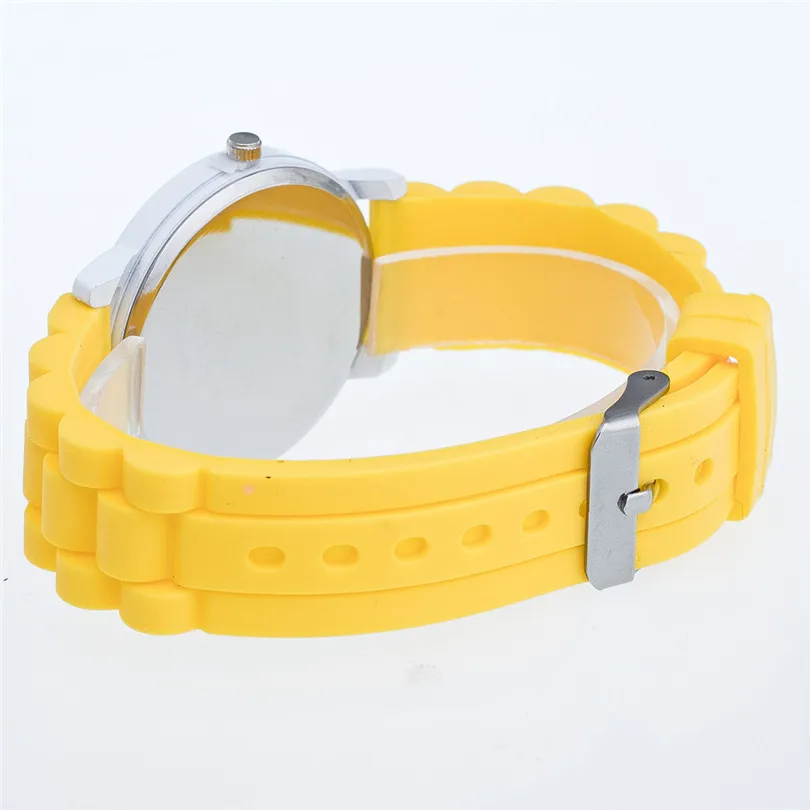 Luxury Women Watch Silicone Rubber Unisex Quartz Analog Sports Women Fashion Wrist For Lovely Girls #4m15 (29)