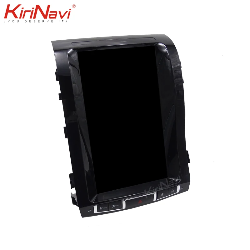 Discount Kirinavi 14" Vertical Screen Tesla Style Radio Android Car Dvd Player For Toyota Land Cruiser Auto GPS Navigation 2008-2015 WIFI 1