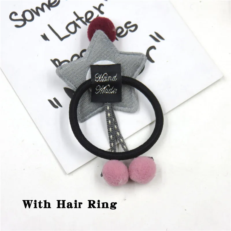 1 шт., новинка, милые эластичные резинки для волос для ног со звездой ...