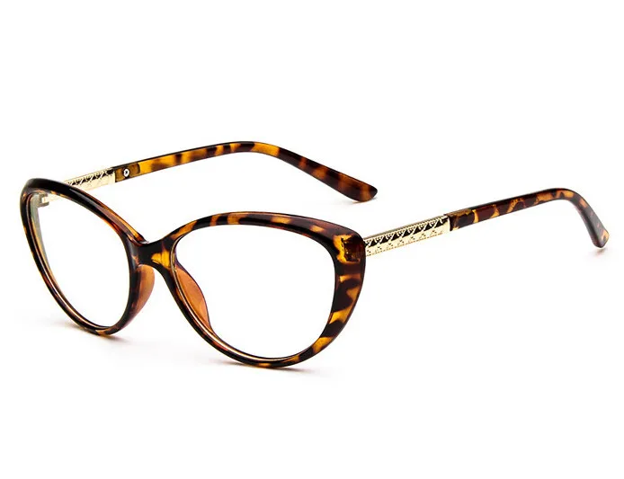 Female Women 2015 New Style Tea Eyeglass Frames X Incense Eyewear Rx