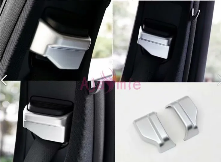 Аксессуары для Mercedes Benz Vito W447- интерьер приборной панели AC Выход Накладка двери аудио ручка держатель чашки крышка панель - Цвет: safty belt cap