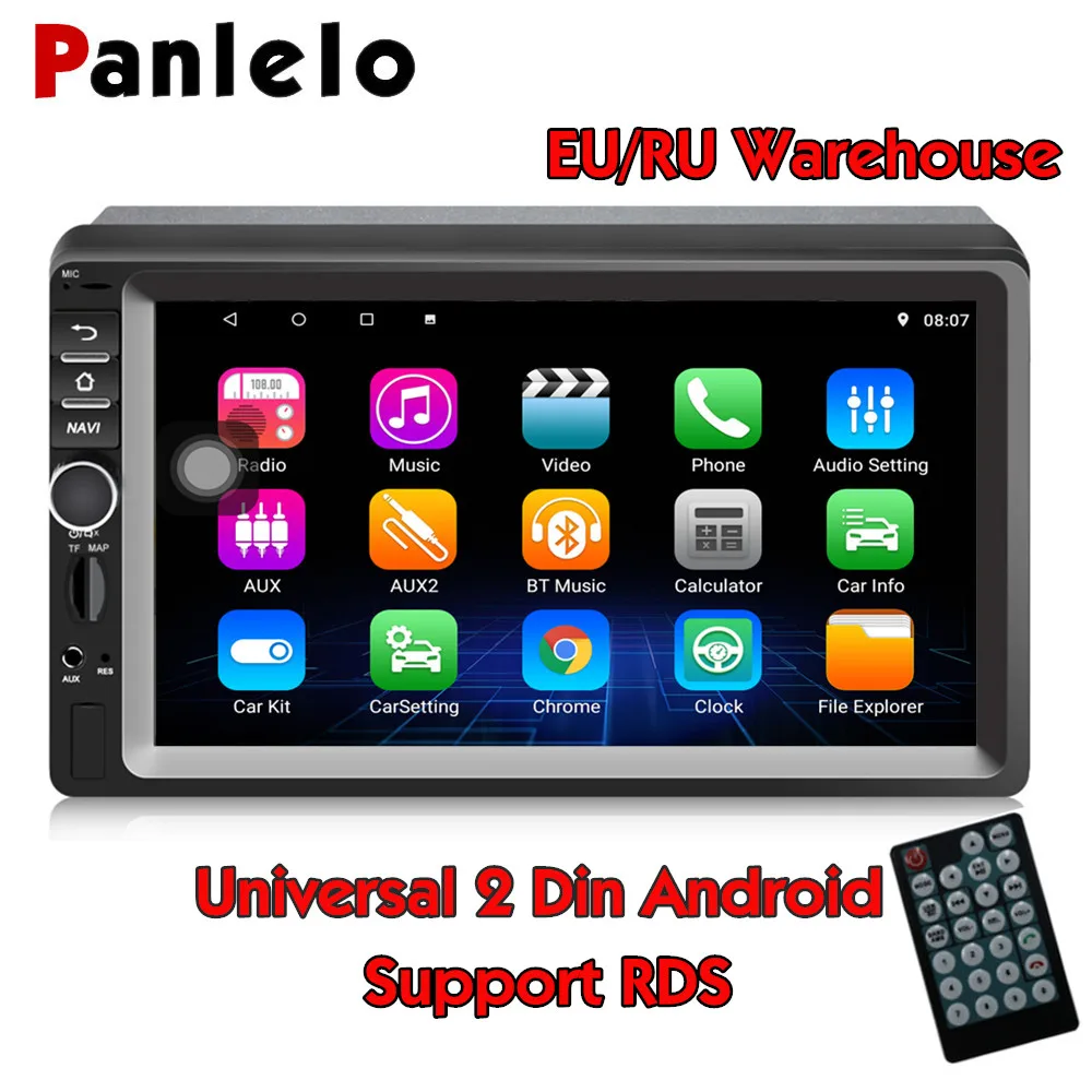 

Panlelo S1X 2 Din Android Car Stereo 7 inch 1080P GPS Navigation Audio Radio Android Multimedia Android Car Player For Lada Kia