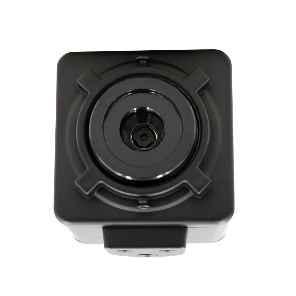 Câmera com Caixa de Alumínio Sony Foco Automático Webcam Otg Uvc 8 Megapixel Usb 2.0 Mini 8mp Imx179