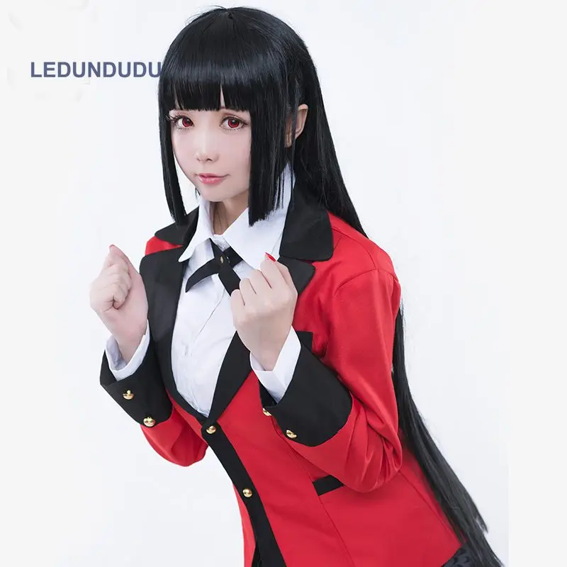 Компульсивное Картежник Kakegurui Saotome Мэри Косплэй Jabami Yumeko школы JK форма Для женщин