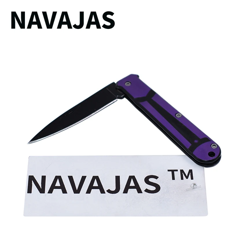 NAVAJAS Outdoor Camping Hunting Pocket Knife Steel Folding Survival