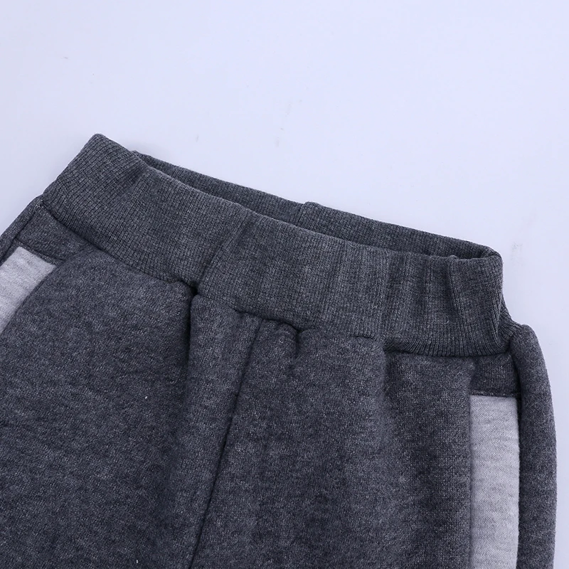 Теплые флисовые штаны на осень и зиму для детей от 1 года до 10 лет, повседневные спортивные штаны для мальчиков и девочек детские штаны для бега, Enfant Garcon, NZ297
