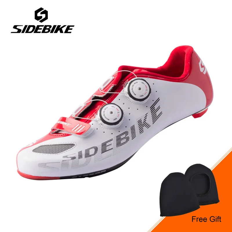 Sidebike Men Professional Cycling font b Shoes b font Ultralight Carbon Fiber Road Bike font b