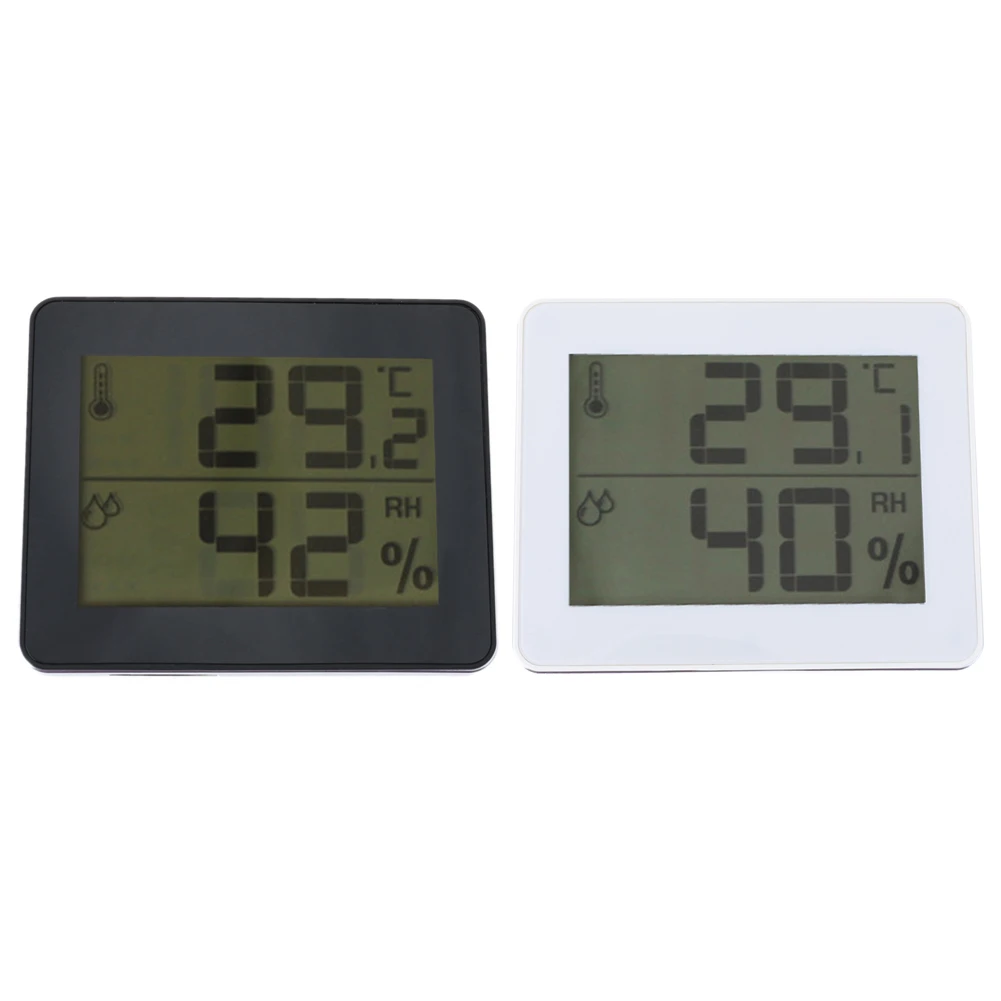 

Digital Meteo Station Temperature Humidity Meter Office Home Weather Station Indoor Thermometer Hygrometer Desk Thermometer