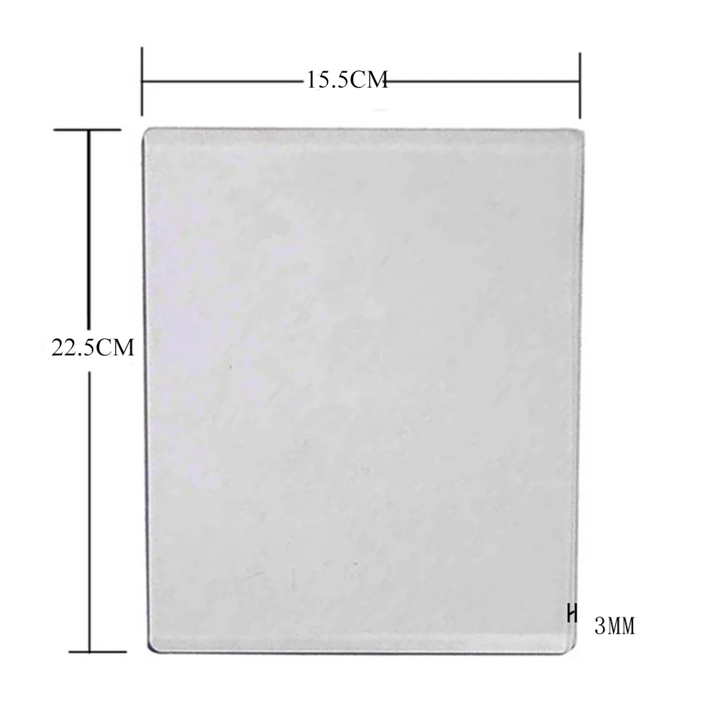 

2019 New Product White Cutting Board 3mmCutter Die can be used for Cuttle bug and Big shot Paper Cutter Die-Cut Machine