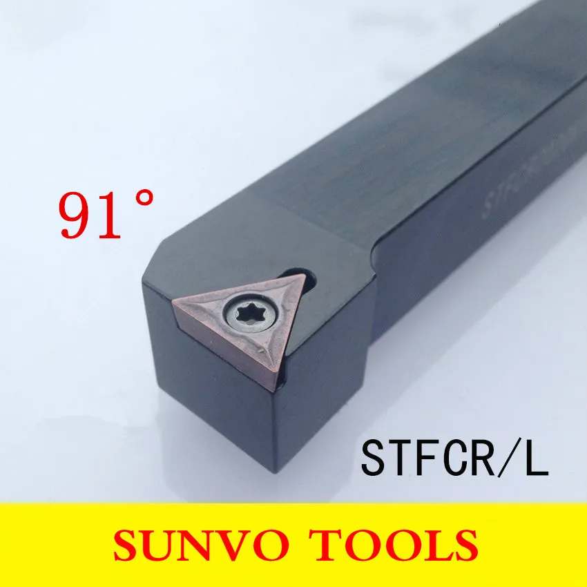

STFCR STFCL 1010H09/1212H11 CNC Screw Fastening External Turning Holder Use TCMT TCGT 160404/110204/160408 CNC Insert