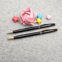 100 шт персонализированные подарки на выпускной хорошие школьные ручки на заказ гравировка бесплатно с вашим текстовый логотип/телефон лучший подарок для одноклассников