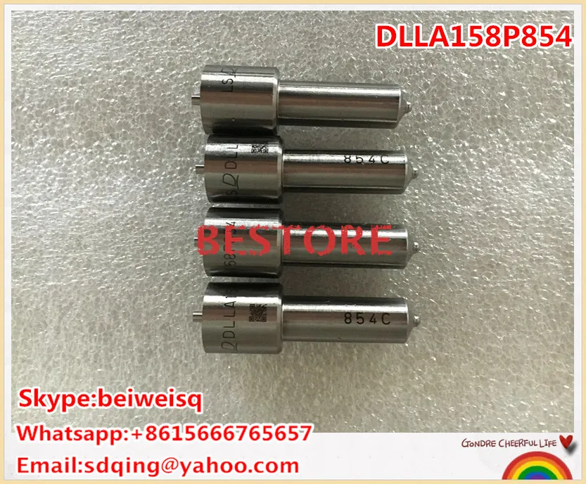 Общей топливораспределительной рампой Топливная форсунка DLLA158P854 для 095000-5471 095000-8901 0445110190 A6110701487 A61107016