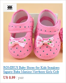 ROMIRUS/детская обувь; Sapatinhos Para Bebe Menina; мокасины для новорожденных девочек; пинетки для малышей; кроссовки детские menina