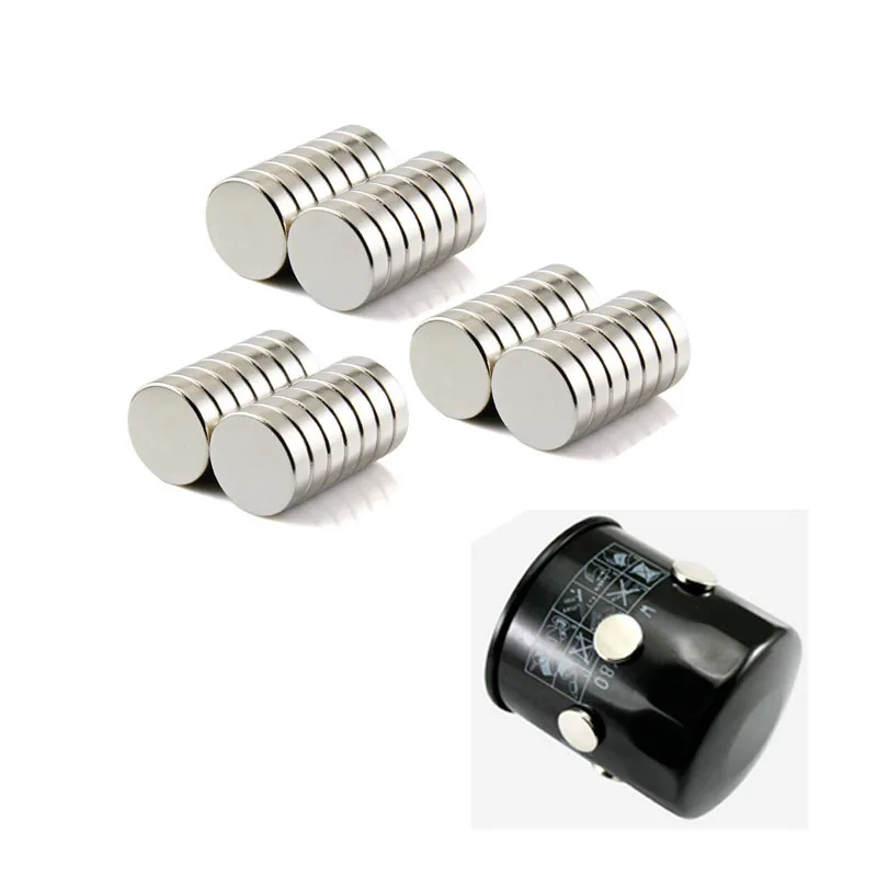 Automotive oil filter super suction suction iron chip