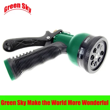 

garden household plastic copper variable flow controls multifunction 7 patterns water gun sprayer