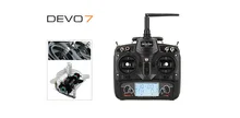 F15611 Walkera Runner 250 RTF FPV Drone Quadcopter with DEVO 7 HD Camera Image Transmission OSD Goggle 2 FPV Version