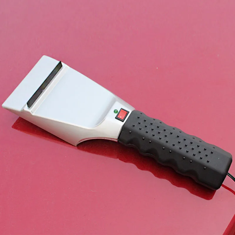New Electric Heated Ice Scraper 12V Car Snow Scraper Melter Shovel Hight Quality Ice Scoop Use For Car Windscreen