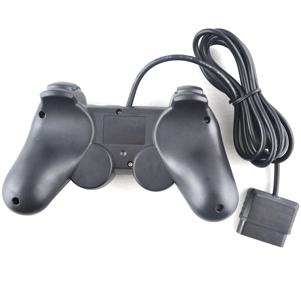 Xinsifang Controlador de Vibração para Jogos com Fio Joystick para Sony para Ps2 Playstation 2