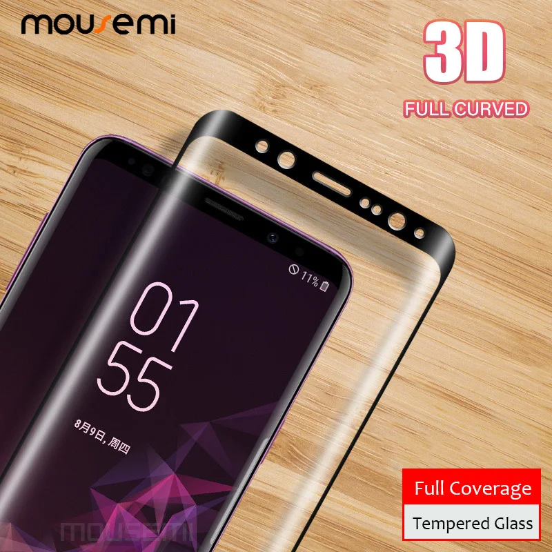 Стекло CAPAME 9H для Samsung Galaxy S6 S7 Edge Plus Note 8 9 защита экрана 3D полное покрытие закаленное