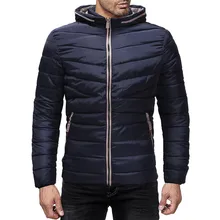 Зимняя мужская куртка с капюшоном, повседневные пальто для мужчин, теплое плотное флисовое пальто на молнии, хлопковая стеганая куртка, Мужская верхняя одежда, мужская одежда