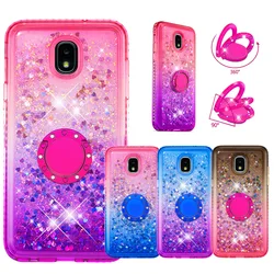Love Heart Glitter Diamond Case for Samsung Galaxy J3 J4 J5 J6 J7 2017 2018 Gradient Quicksand Cover for Bling Sequins Ring Love Heart Glitter Diamond Case for Samsung Galaxy J3 J4 J5 J6 J7 2017 2018 Gradient Quicksand Cover for Bling Sequins Ring