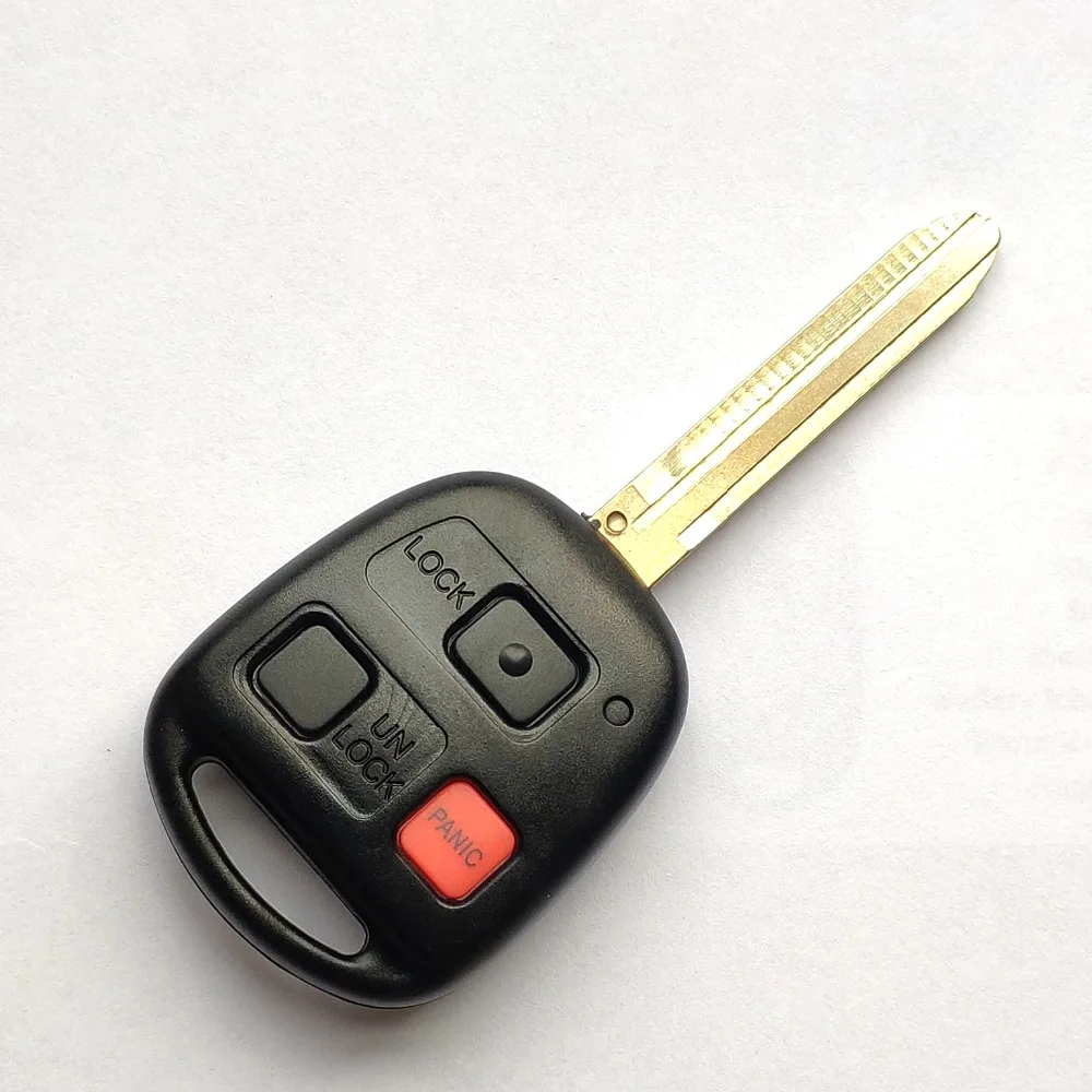 

3 Buttons 315 MHz Remote Head Key for Toyota FJ Cruiser 2010-2015 - HYQ12BBT (G Chip)