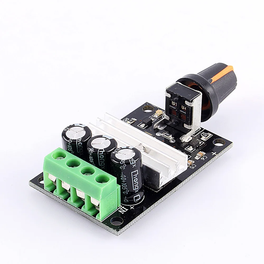 

Adjustable Variable Speed Control PWM DC 6V 12V 24V 28V 3A Motor Speed Control New Switch Controller With Potentiometer Switch