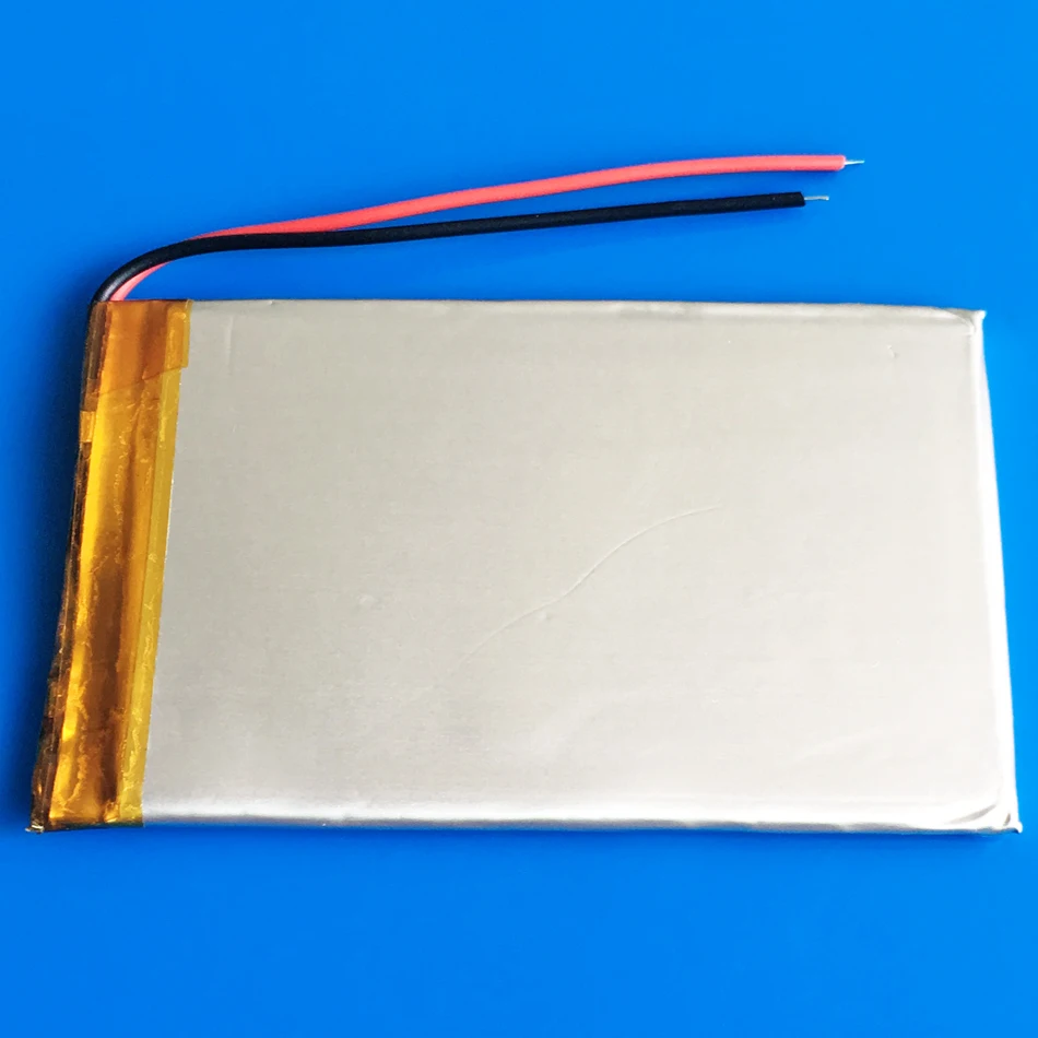 Литий полимерная аккумуляторная батарея 5x3 7 в 2500 мАч 405080 для GPS DVD PDA PAD power bank