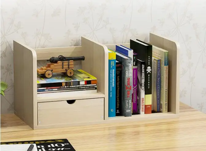 40*20*18 سنتيمتر الحديثة سطح المكتب رف مكتب تخزين خزانة مكتب طالب الرف مع درج