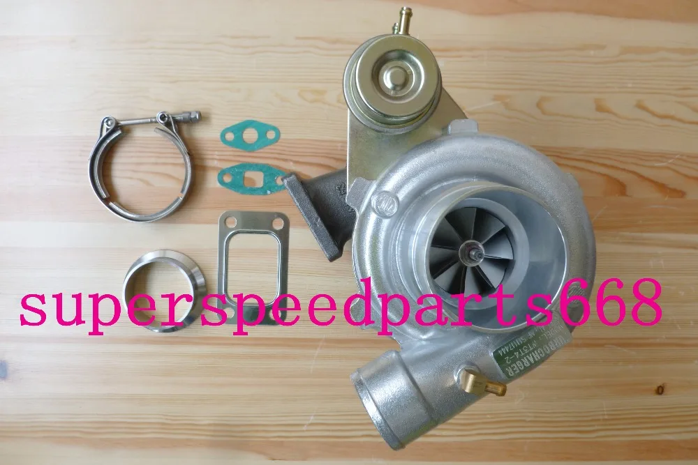 

WT3T4-2 T3 T4 Compressor a/r0.60 a/r.63 Standard T3 oil and water cooled 300-400hp with internal-wastegate turbo turbocharger