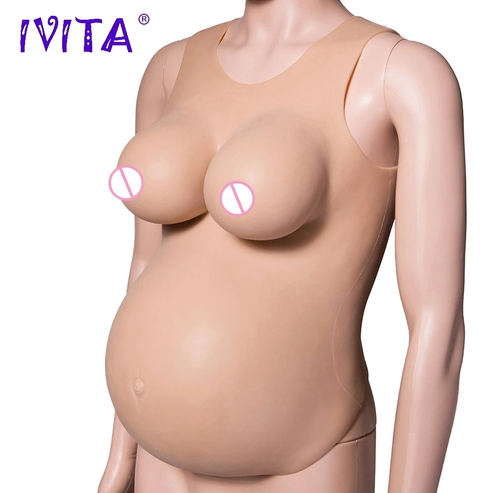 Реалистичная силиконовая форма для груди IVITA 6300 г искусственные трансвеститов