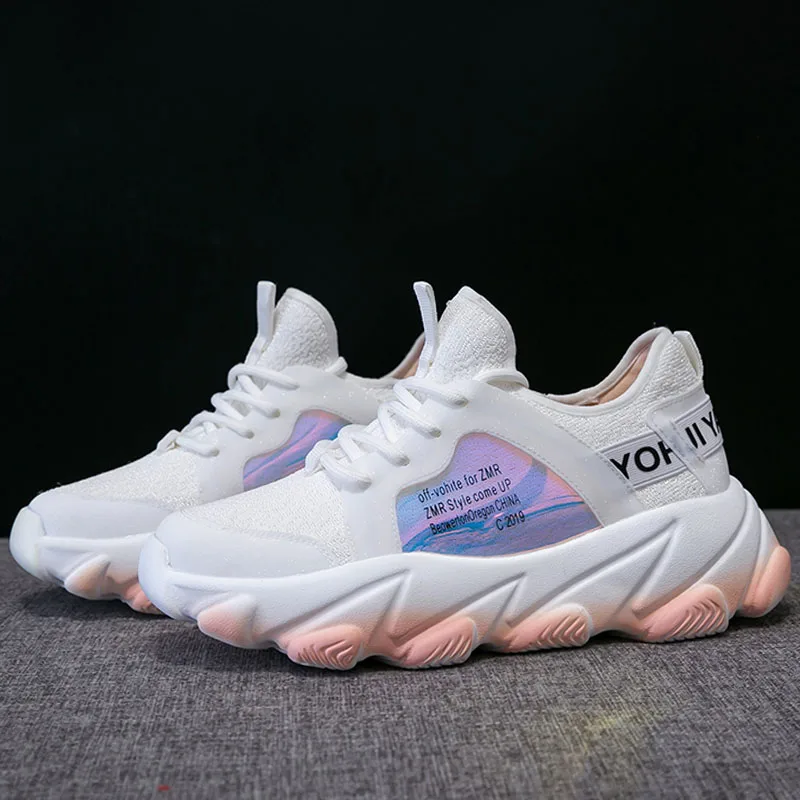 

2019 On Sale Women's Running Shoes Summer Breathable Mesh Sport Shoes For Women Casual Fashion Walking Ladies Sneakers Brand