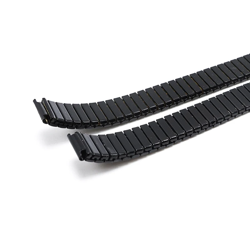 Ремешок для часов 14 мм черный металлический гибкий 2020|watchband 14mm|woman watchbandwatch strap |