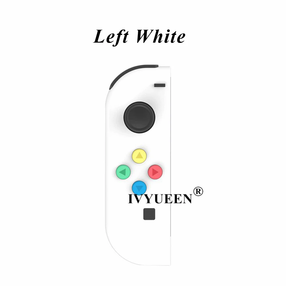 IVYUEEN/сменный чехол-накладка для пульта дистанционного управления Kind Switch NS Joy-Con, чехол для контроллера JoyCons, зеленый, розовый, белый, запасные части