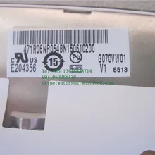 G070VW01 V.1 V1+ экран 7 дюймов AUO ЖК-дисплей экран посылка промышленности