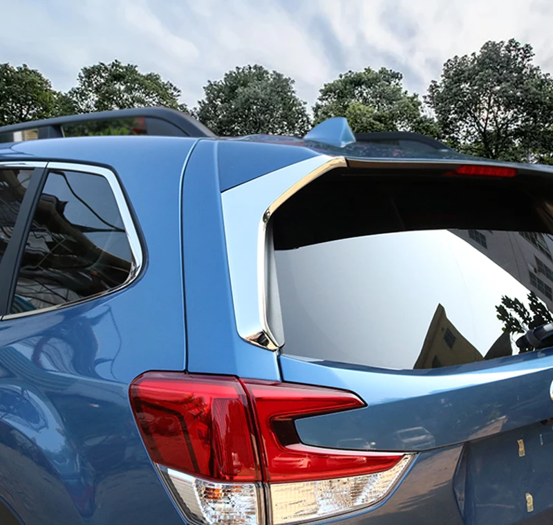 2 шт. хромированная крышка зеркала заднего вида для Subaru Forester SK 2019|Лепнина