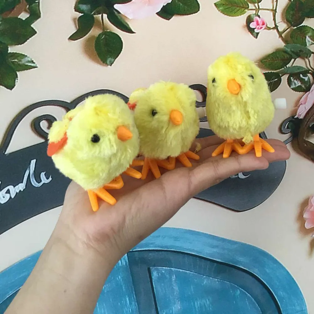 Wind Up Chick Toys 2PCS Clockwork Wind Up Hopping Toy Chick Christmas ...