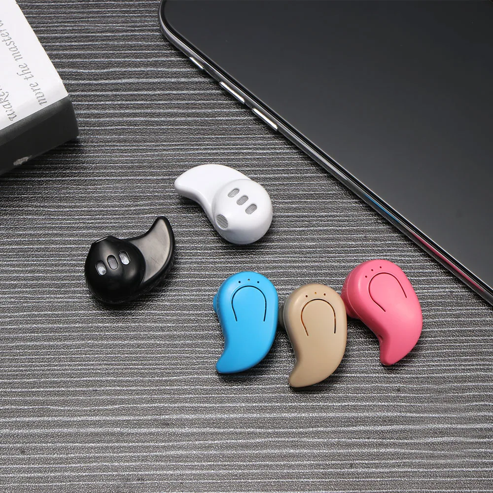 S530 мини Беспроводной Bluetooth наушники в ухо Спорт с микрофоном гарнитура для IPhone 8 X